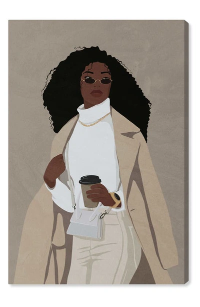 Shop Wynwood Studio Business Fashion Woman Canvas Wall Art In Brown