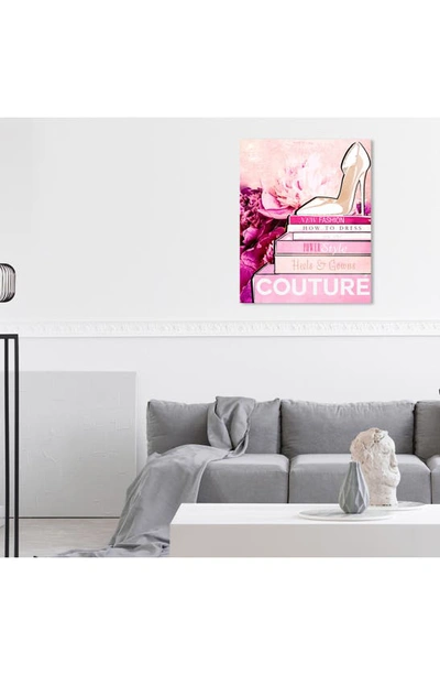Shop Wynwood Studio What's On My Mind Couture Canvas Wall Art In Pink