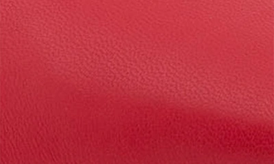 Aerosoles Alae Block Heel Pump In Racing Red Leather