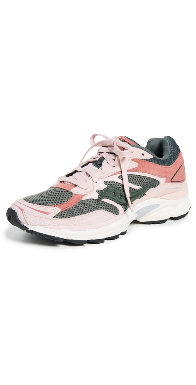Shop Saucony Progrid Omni 9 Sneakers Pink/green/rose