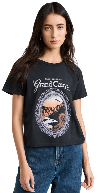 Shop Girl Dangerous Explore The Grand Canyon Girlfriend Tee Faded Black