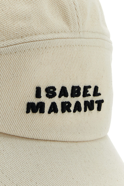Isabel Marant Tedji Cotton Baseball Cap With Curved Visor