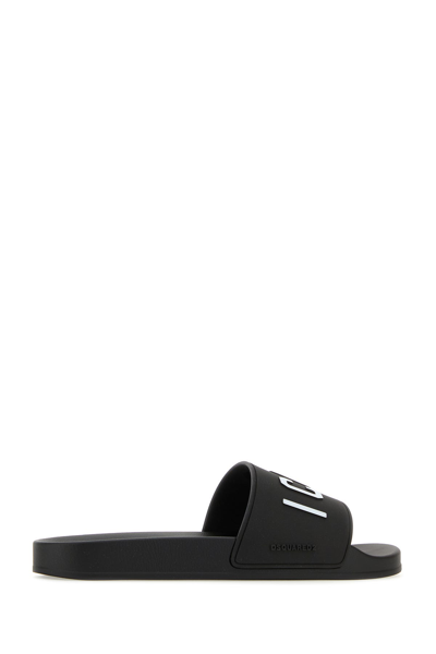 Shop Dsquared2 Slippers-40 Nd Dsquared Male