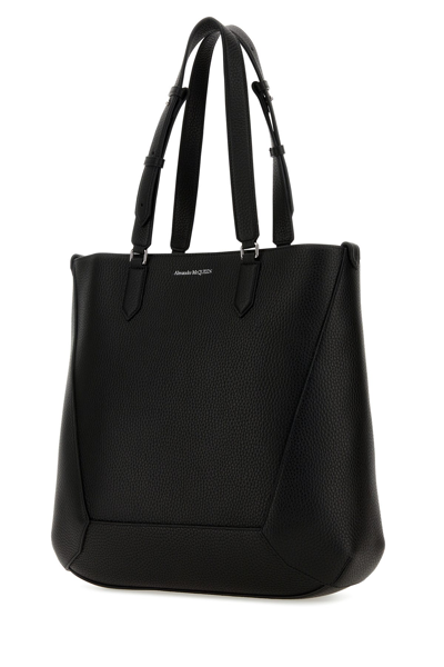 Alexander Mcqueen The Edge Leather Tote Bag