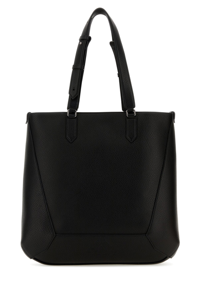 Alexander Mcqueen The Edge Leather Tote Bag
