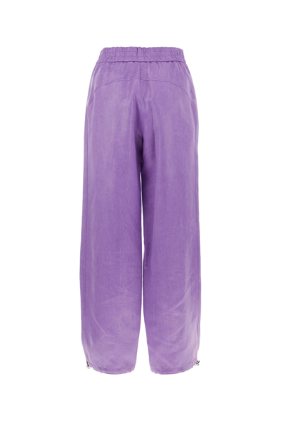Jw Anderson Drawstring-hem Wide-leg Trousers