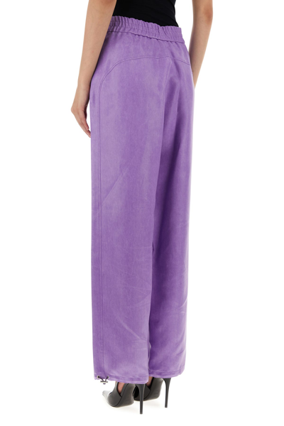 Jw Anderson Drawstring-hem Wide-leg Trousers