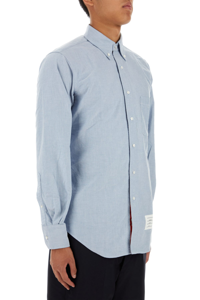 Thom Browne 'oxford Signature Striped Shirt In