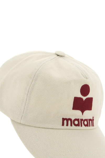 Isabel Marant Sand Cotton Tyron Baseball Cap