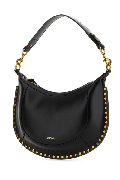 Isabel Marant Oskan Moon Studded Shoulder Bags