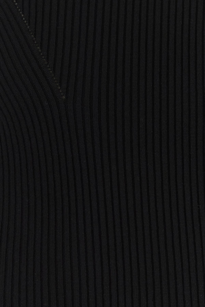 Alexander Mcqueen Cutout Ribbed Wool-blend Sweater