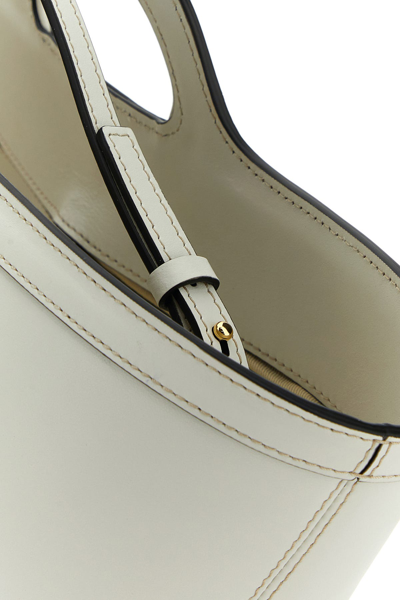 Marni White Leather Small Tropicalia Handbag