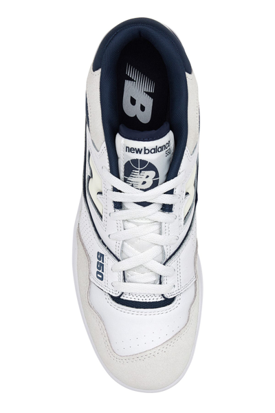 New Balance Two-tones Leather And Fabric 550 Sneakers
