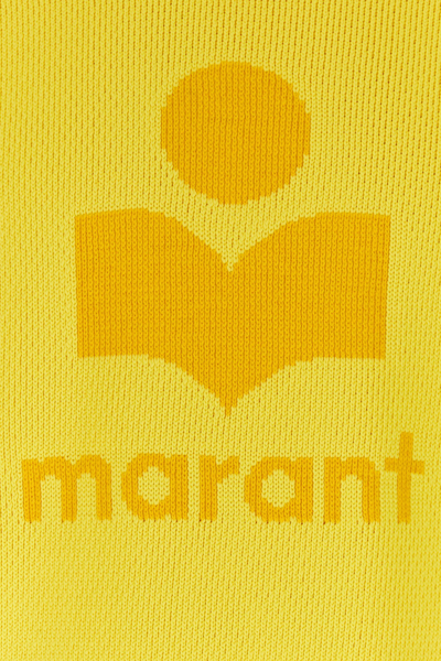 Isabel Marant Men Yellow Polyester Blend Ayler Sweater In Yellow