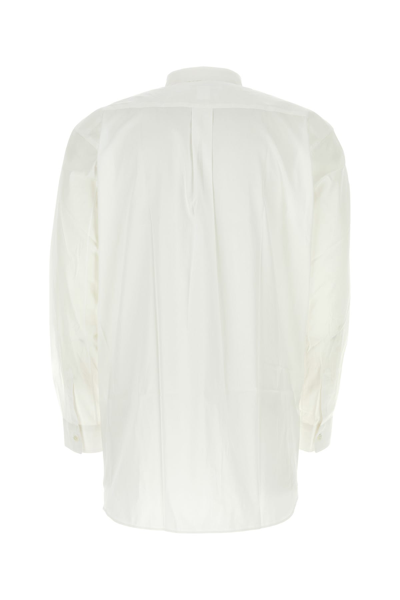 Comme Des Garçons Shirt X Lacoste Oversized Shirt With Maxi Patch