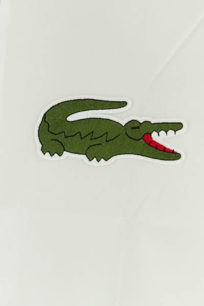 Comme Des Garçons Shirt X Lacoste Oversized Shirt With Maxi Patch
