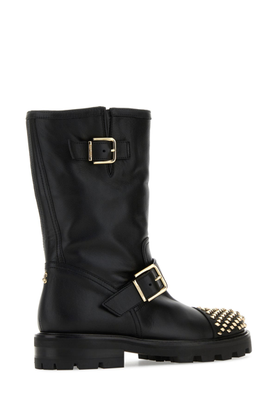 Jimmy Choo Biker Ii Studded Ankle Boots