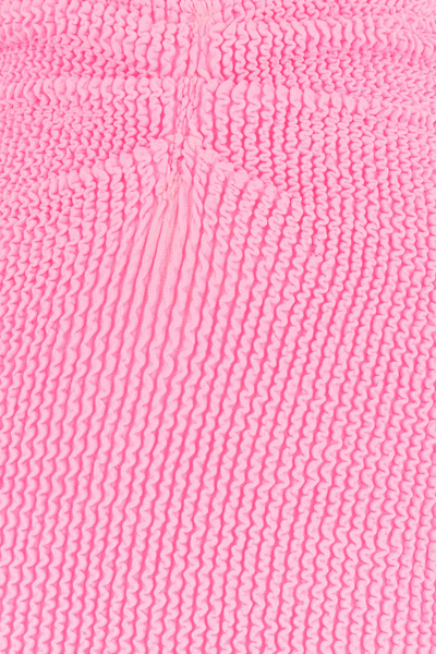 Hunza G Crinkled-effect Mini Skirt