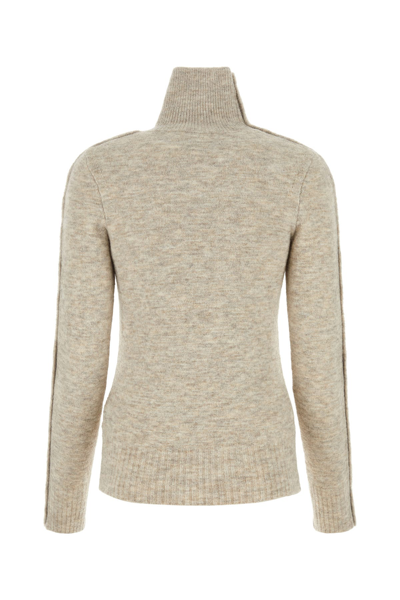 Isabel Marant Malo Snap Detail Long Sleeve Sweater