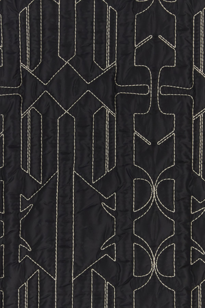 Palm Angels Quilted All Monogram Outerwear With Snap Buttons