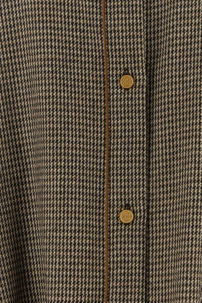 Bally Houndstooth-pattern Oversized Shirt