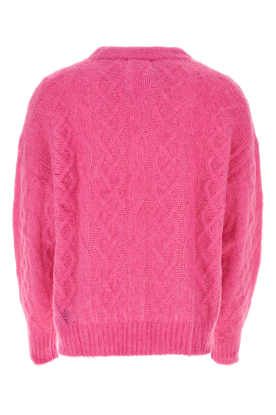 Isabel Marant Fucsia Alpaca Blend Anson Sweater