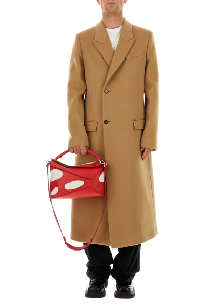 Loewe Red Mushroom Puzzle Crossbody Bag