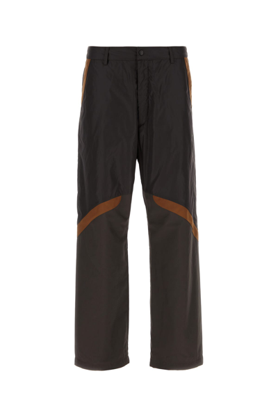 Moncler Nylon Pant With Waist Belt Loops And Drawstrings