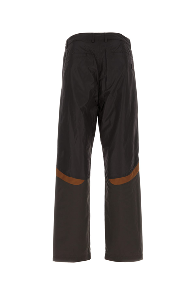 Moncler Nylon Pant With Waist Belt Loops And Drawstrings