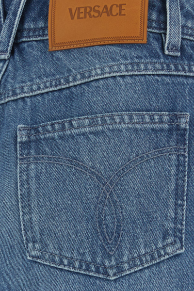 Versace Blue Medusa '95 Denim Pants