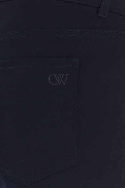 Off-white Off White Midnight Blue Wool Pant