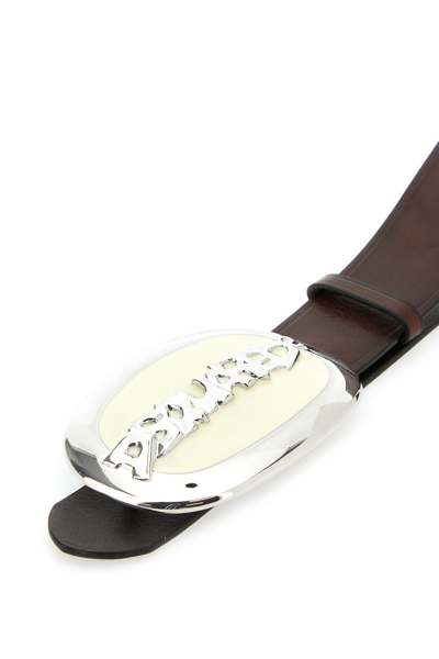 Dsquared2 Dsquared Women Brown Leather Belt