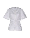 ALEXANDER WANG Solid color shirts & blouses,38492637JU 2