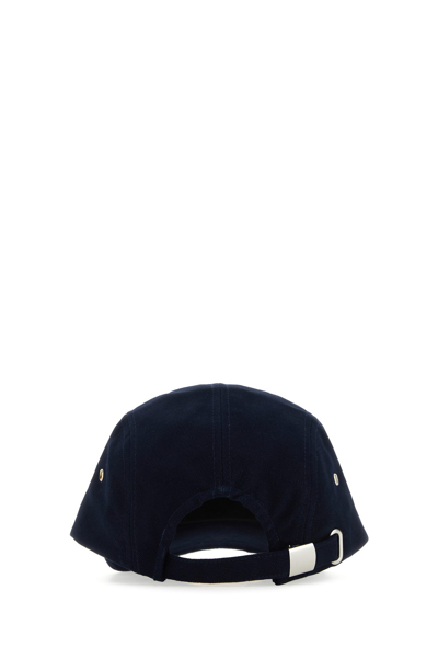 Isabel Marant Cappello Da Baseball Tedji In Cotone Blu Notte Uomo
