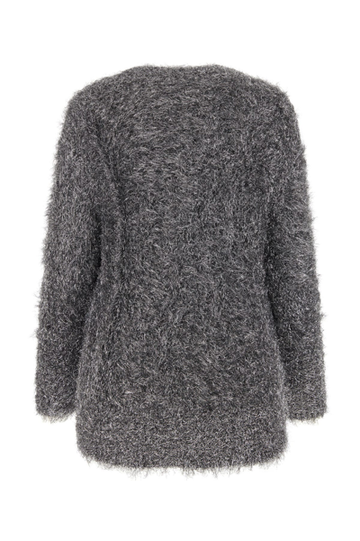 Isabel Marant Silver Nylon Blend Wayne Sweater