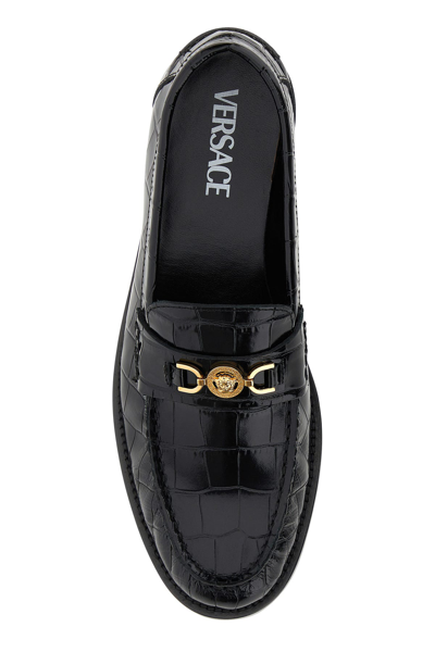 Versace Greek Moccasin