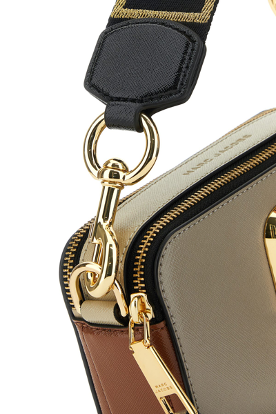 Marc Jacobs The Snapshot Aus Zementweissem Leder
