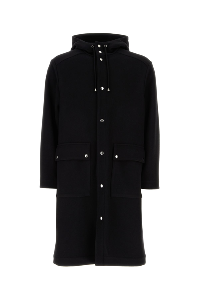 Aspesi Wool Blend Melton Loose Parka
