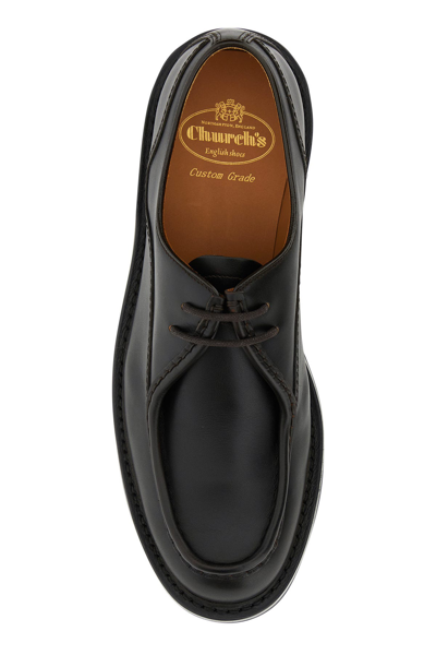 Church's Burnt Leather Lymington Lace Up Shoes