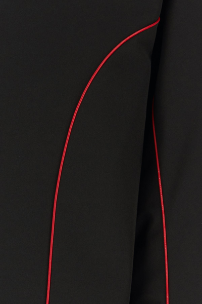 Ferragamo Contrast-piping Drawstring Lightweight Jacket