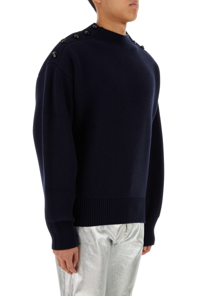 Ferragamo Studded Mock-neck Knitted Jumper