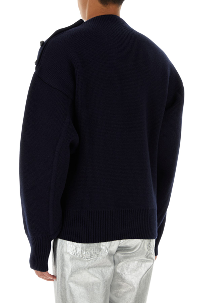 Ferragamo Studded Mock-neck Knitted Jumper