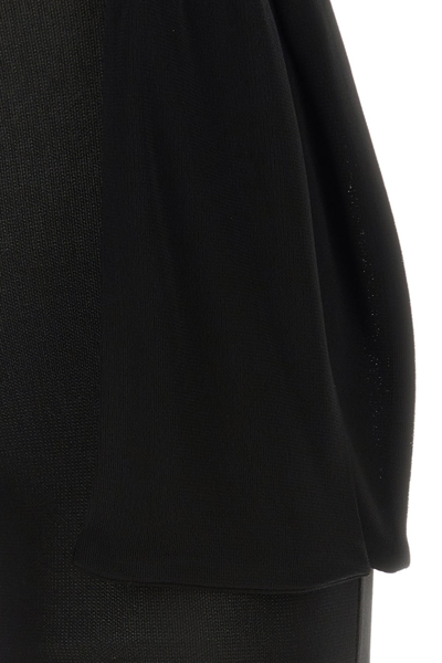 Msgm Semi-sheer Tied-waist Leggings