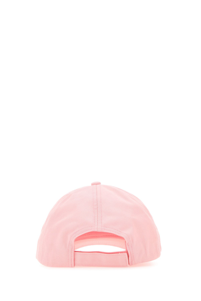 Ganni Baseball Cap With Logo Embroidery