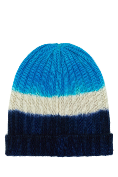The Elder Statesman Cuffia In Cashmere Multicolor Uomo