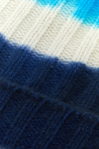 The Elder Statesman Cuffia In Cashmere Multicolor Uomo