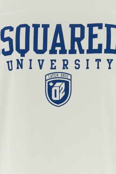 Dsquared2 Dsquared White Cotton T Shirt