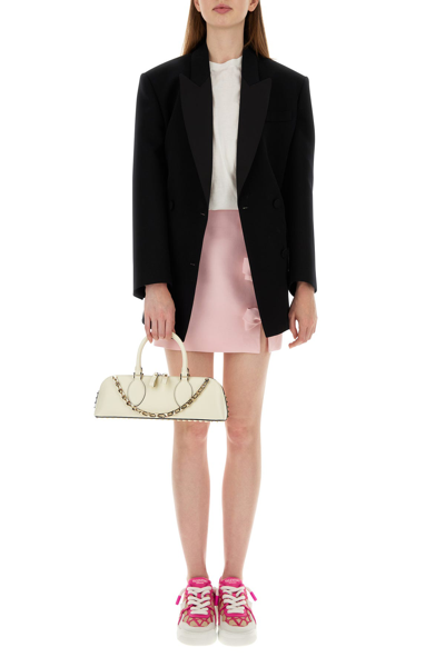 Valentino Rockstud E/w Leather Handbag
