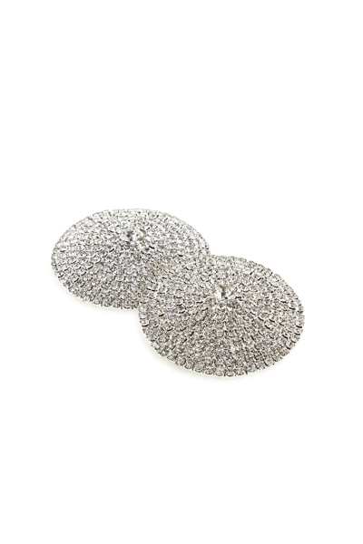 Santa Copri Capezzoli In Cristalli Argento  Donna
