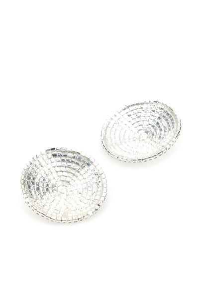 Santa Copri Capezzoli In Cristalli Argento  Donna